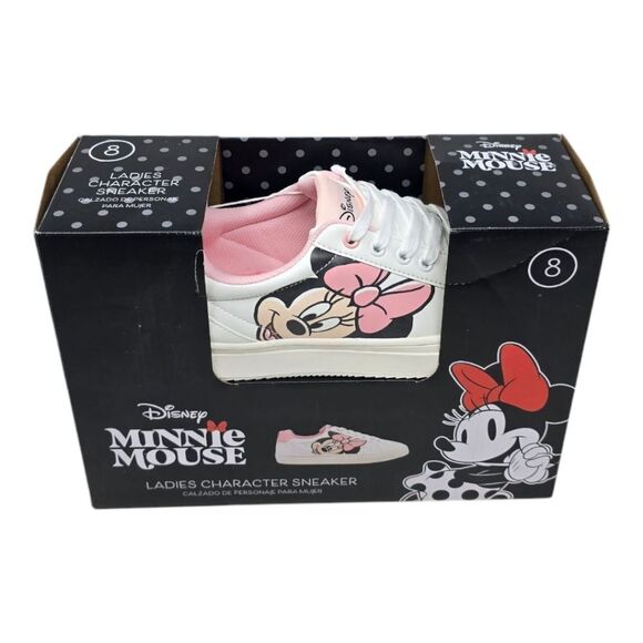 ALDI Finds Womens Size's Mickey Mouse Disney Character Sneakers Mint Green/Gold - Picture 13 of 16